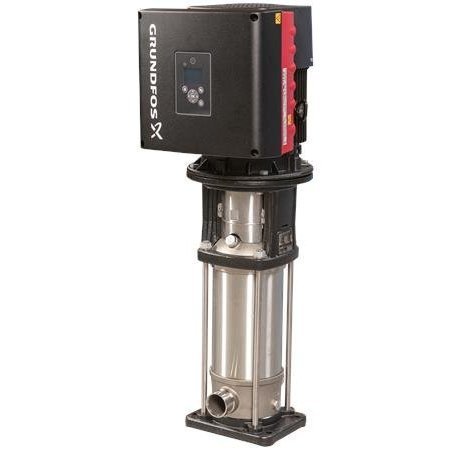 GRUNDFOS Pump, CRNE 15-4 A-P-A-E-HQQE Vertical Multistage Centrifugal, 2" x 2" PJE Coupling Connection 99392111